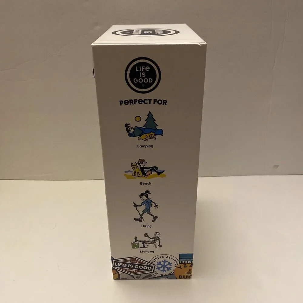 Life Is Good Be Kind Voyager 32 Oz Tumbler Insulated Stainless Steel NIB
